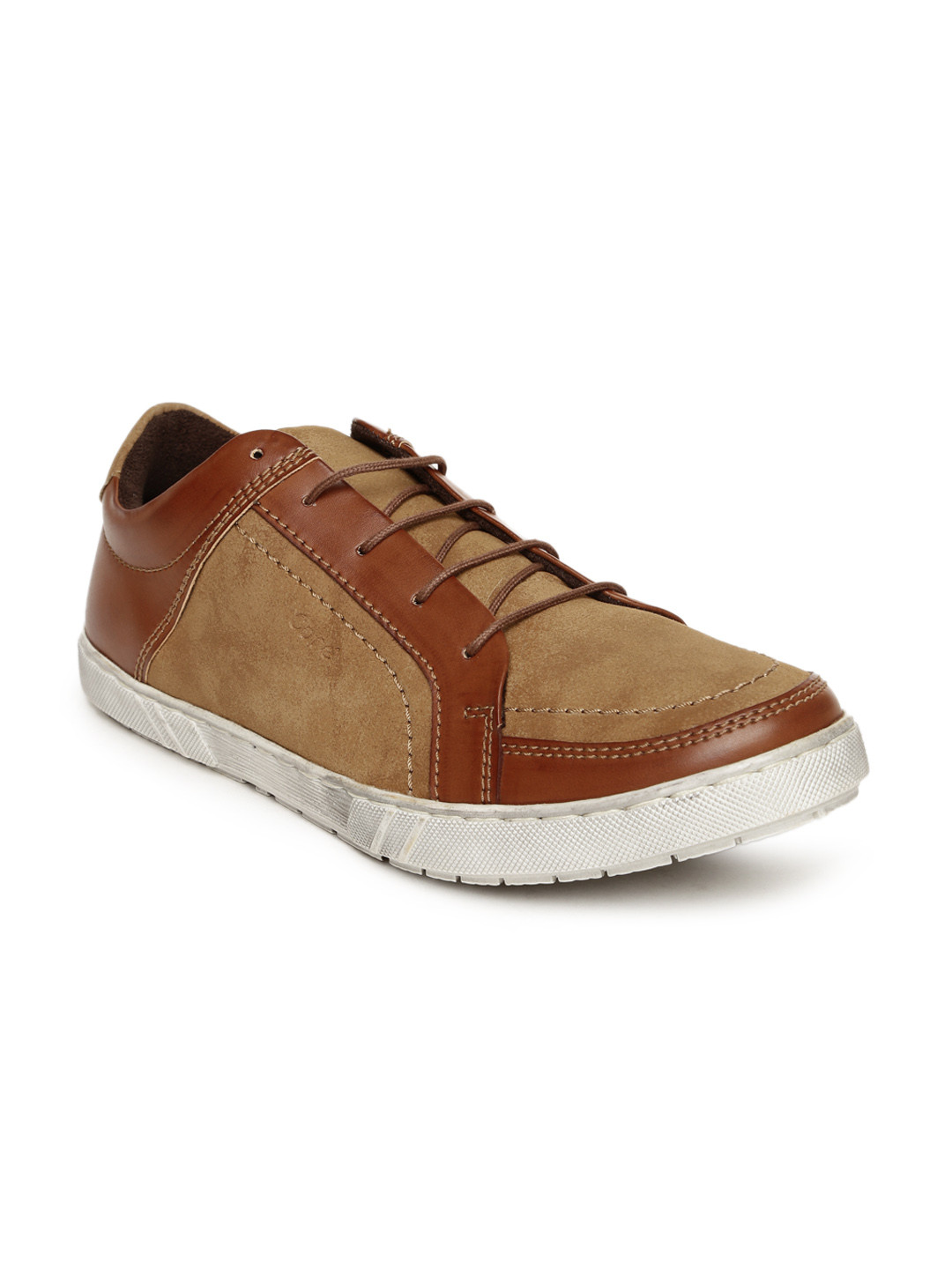 mens brown casual trainers