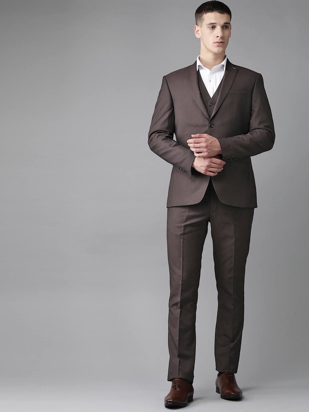 blackberry three piece suit