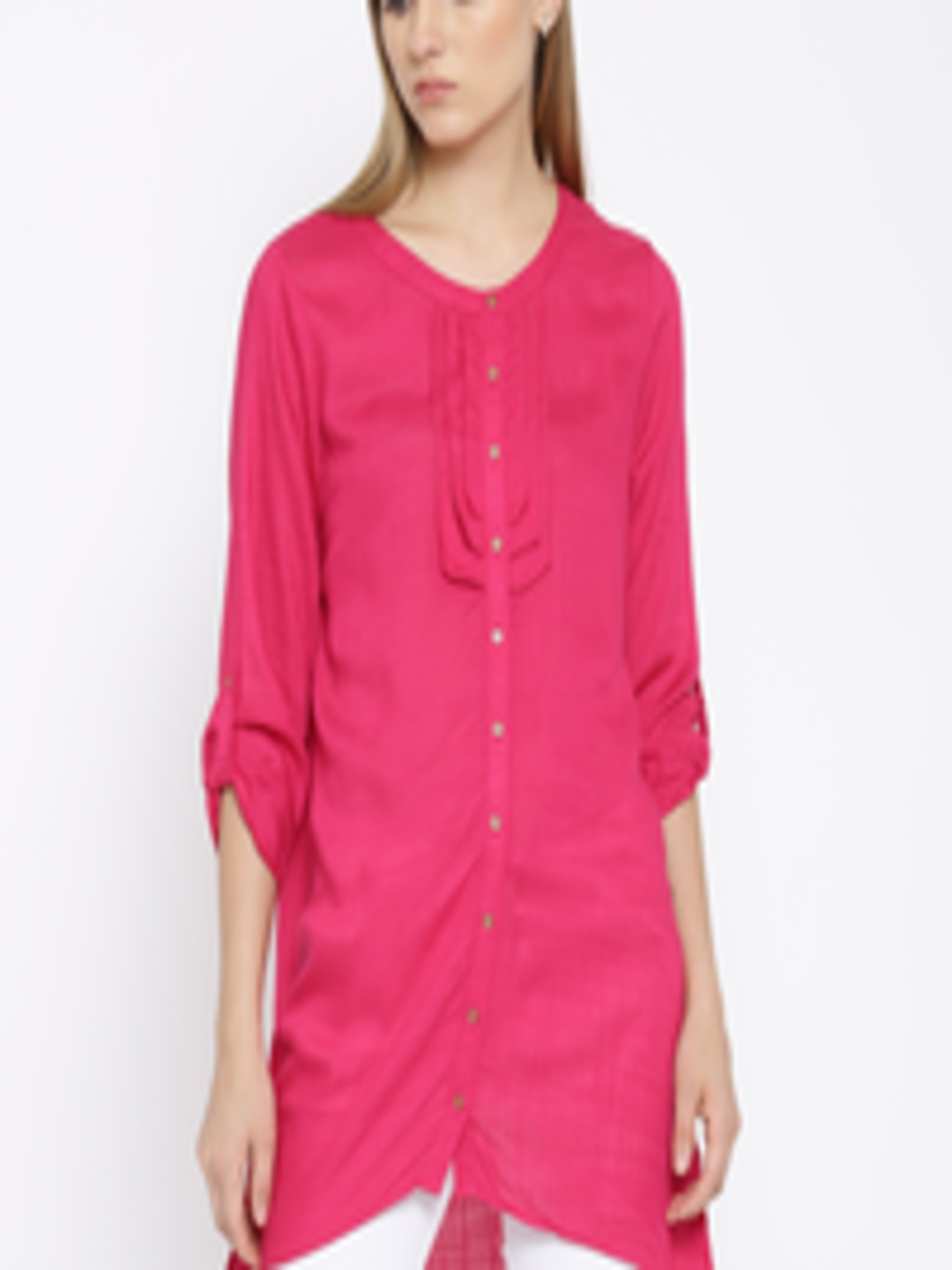 Buy 109F Pink Tunic - Tunics for Women 1376880 | Myntra