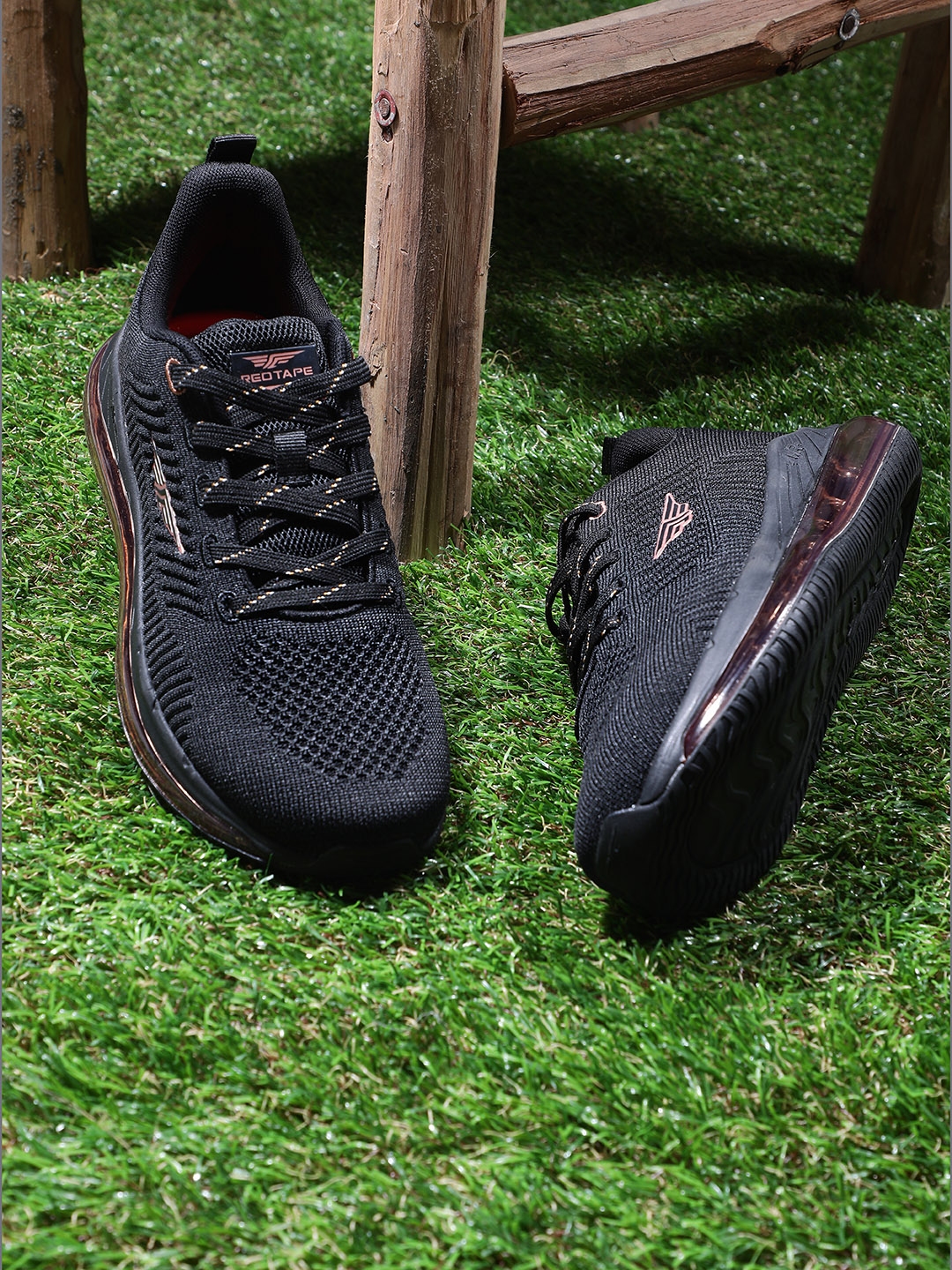 red tape men olive green mesh walking shoes