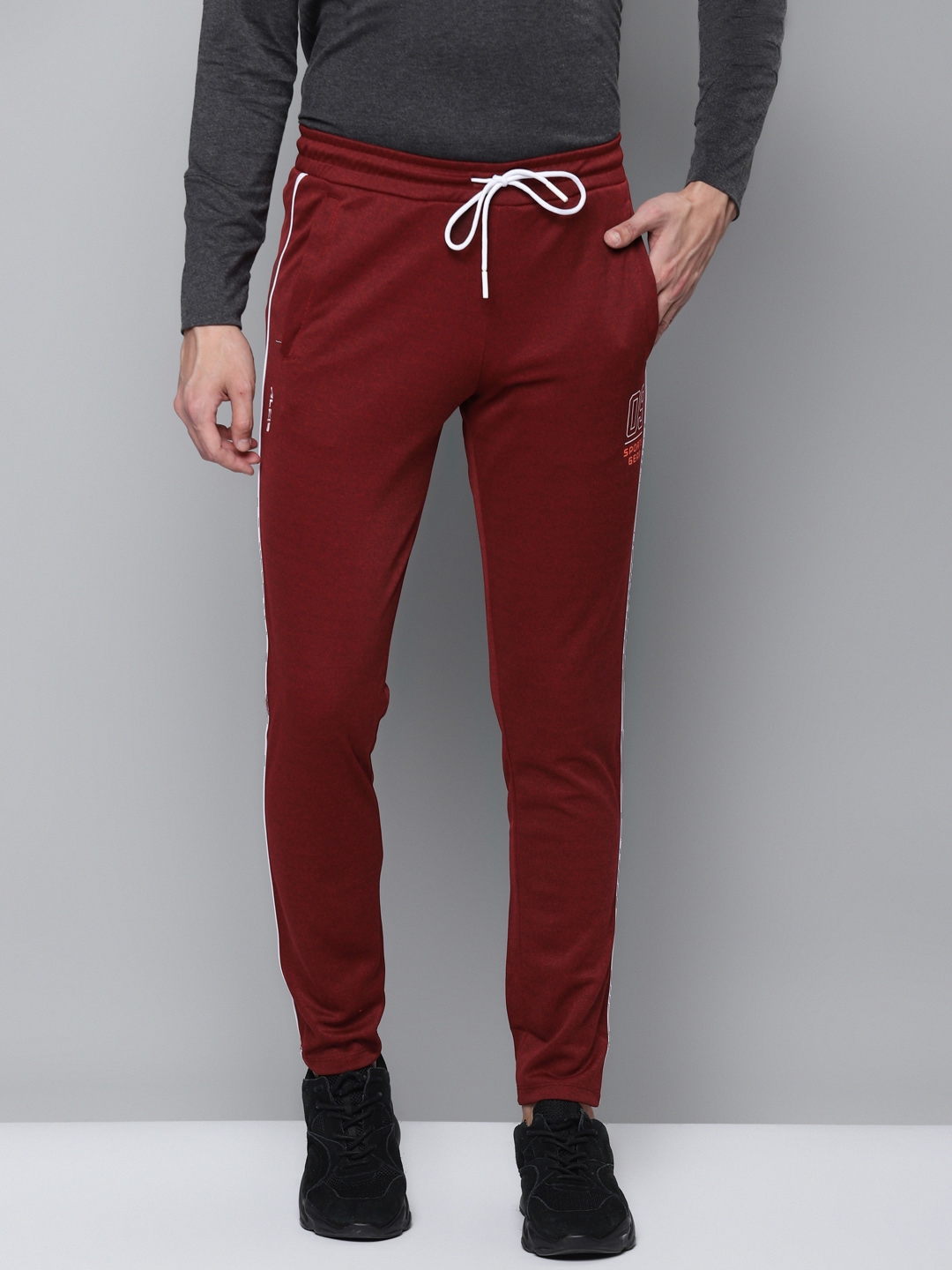 solid track pants
