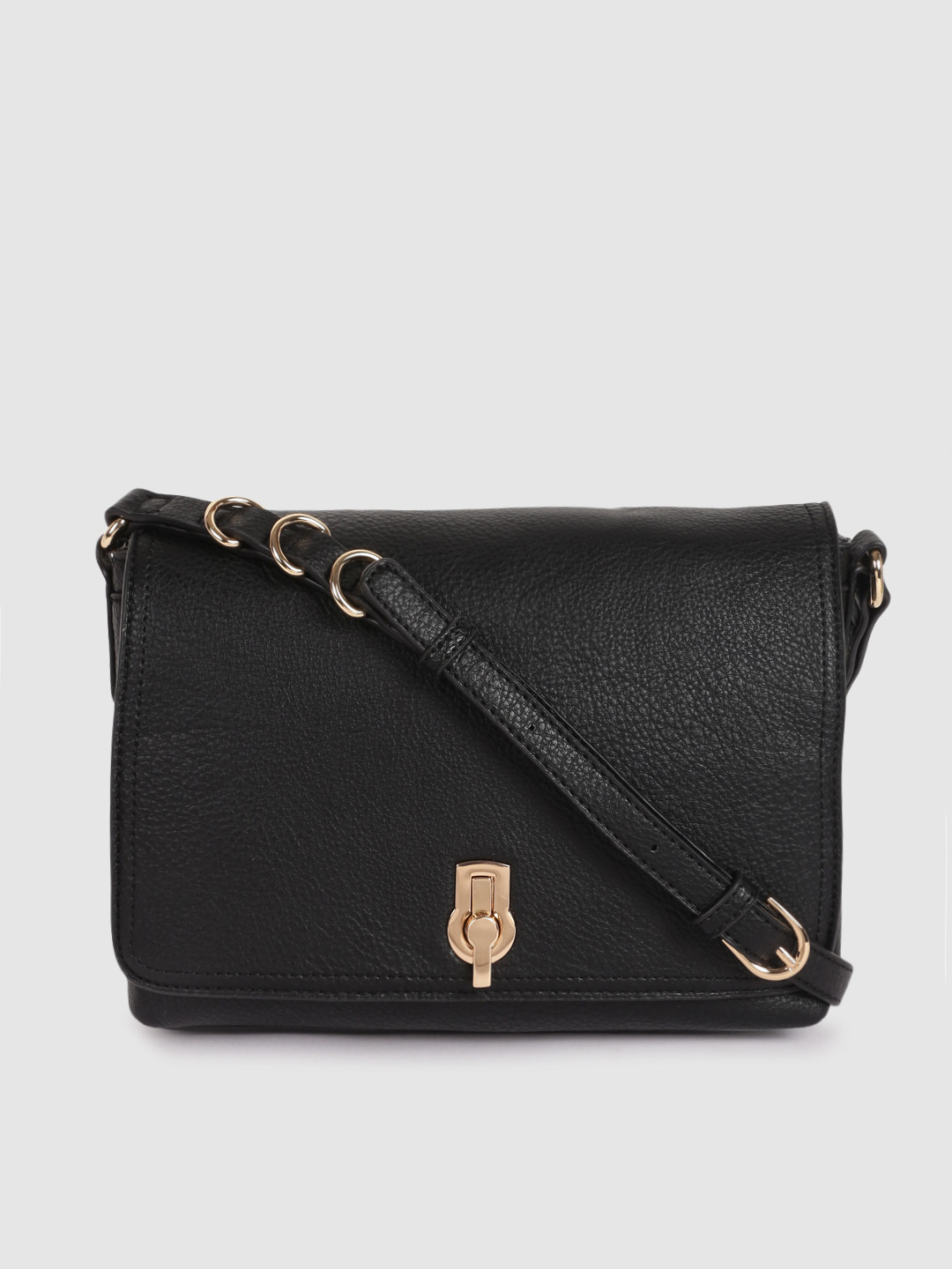 Buy Accessorize Black AVA Textured Sling Bag Handbags for Women 13804380 Myntra