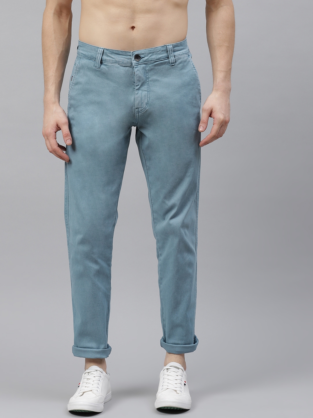 mint green trousers mens