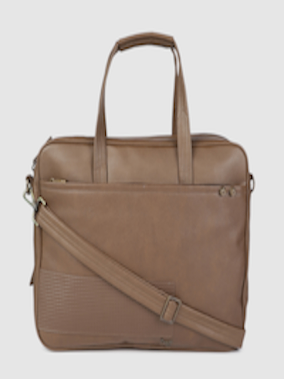 Buy Baggit Women Brown Textured Laptop Bag - Laptop Bag for Women ...
