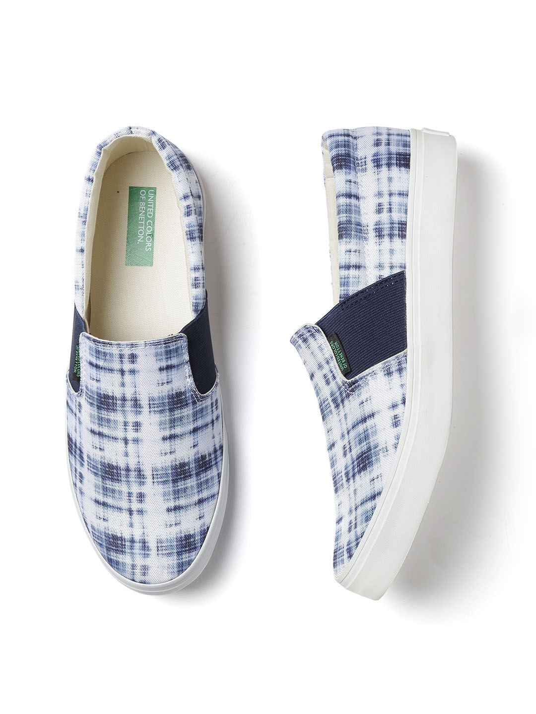 benetton slip ons