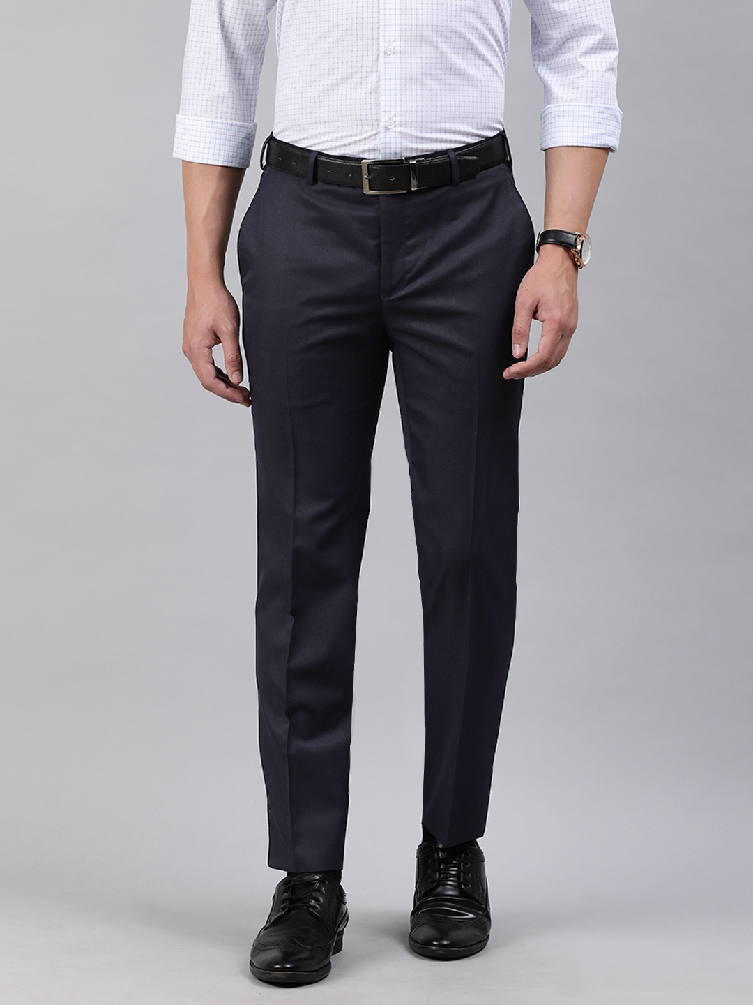 raymond pleated trousers