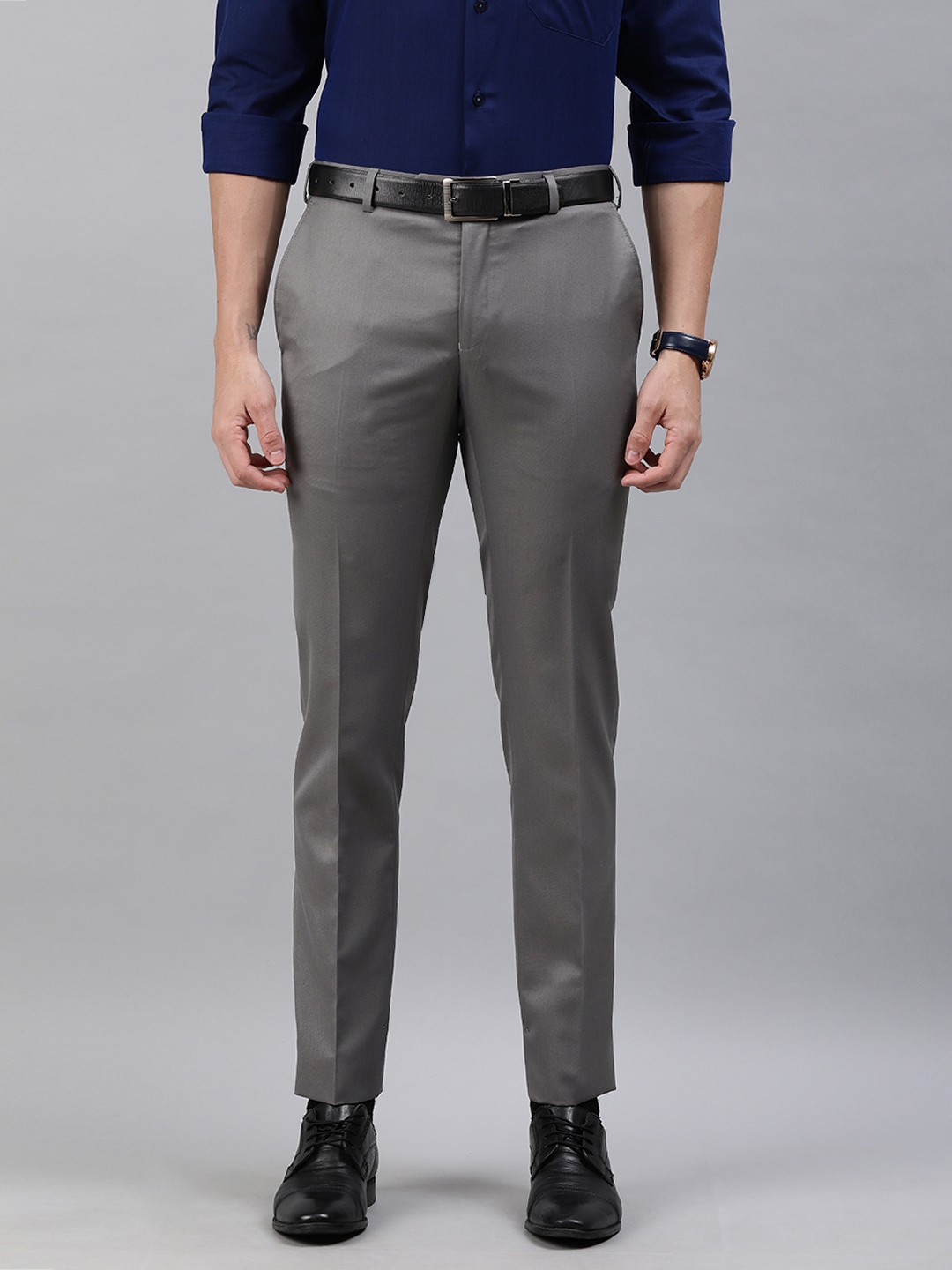 raymond pleated trousers