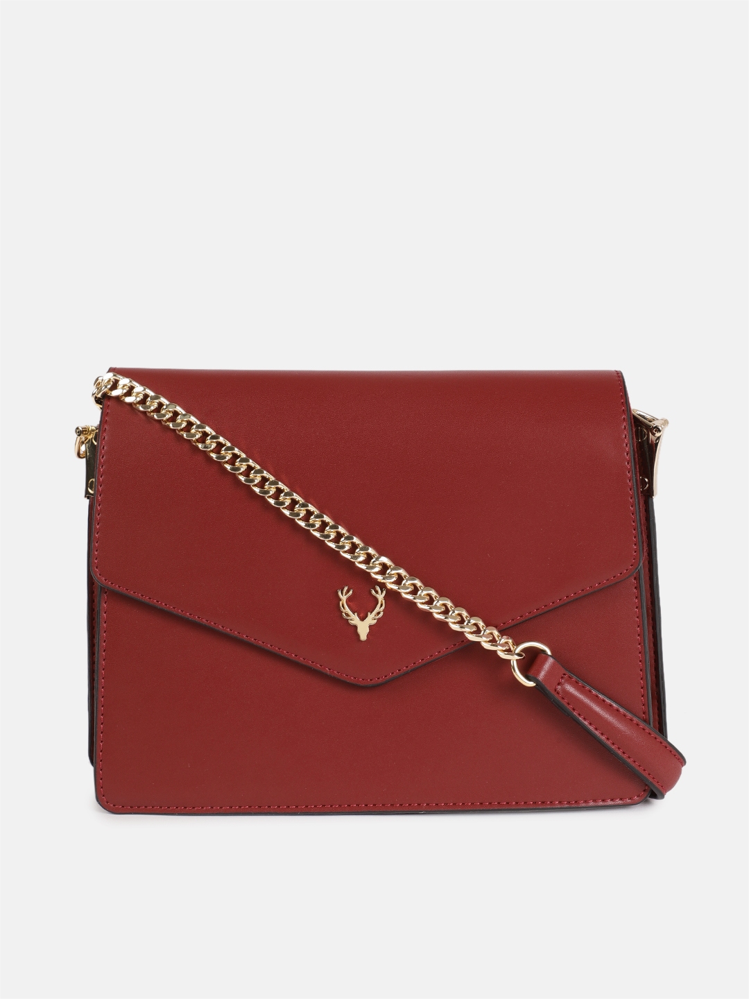 Buy Allen Solly Red Solid Sling Bag - Handbags for Women 13861700 | Myntra