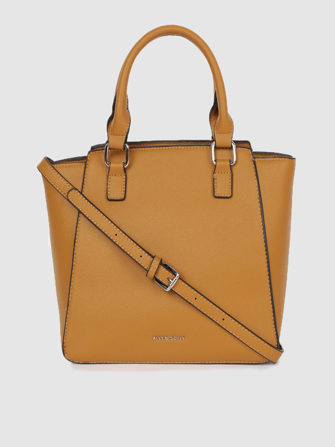 Buy Allen Solly Brown Solid Shoulder Bag - Handbags for Women 13861730 ...