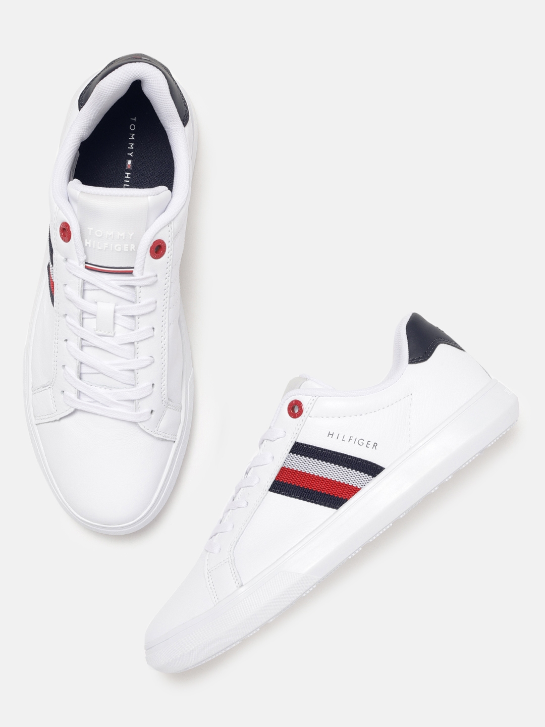 Buy Tommy Hilfiger Men Leather Casual Shoes - Casual Shoes for Men ...