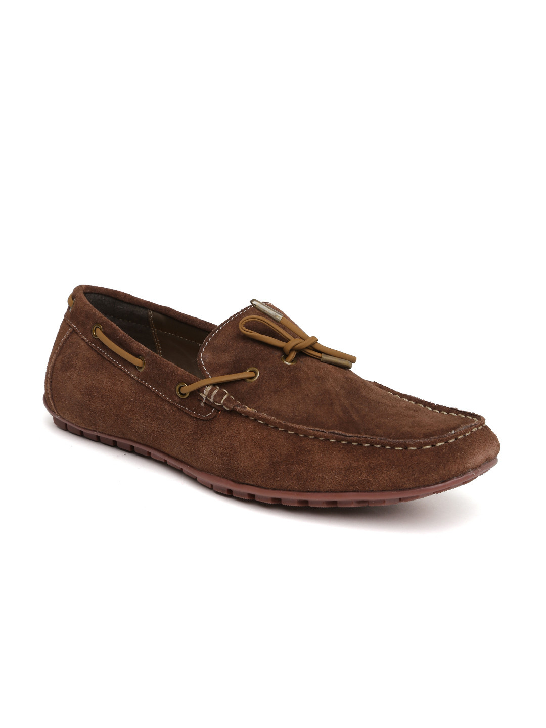 Buy Bata Men Brown Suede Moccasins Casual Shoes for Men 1387632 Myntra