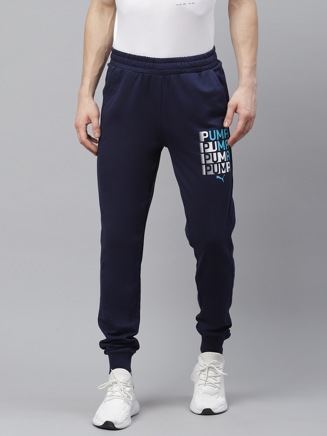 navy blue puma pants