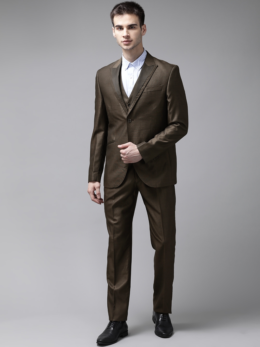 blackberry three piece suit