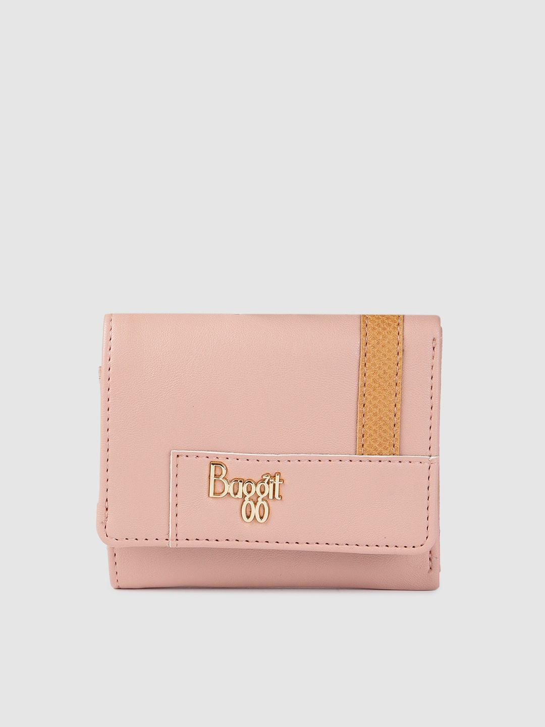 Buy Baggit Women Pink LZ PRET ELIZA Solid Two Fold Wallet - Wallets for ...