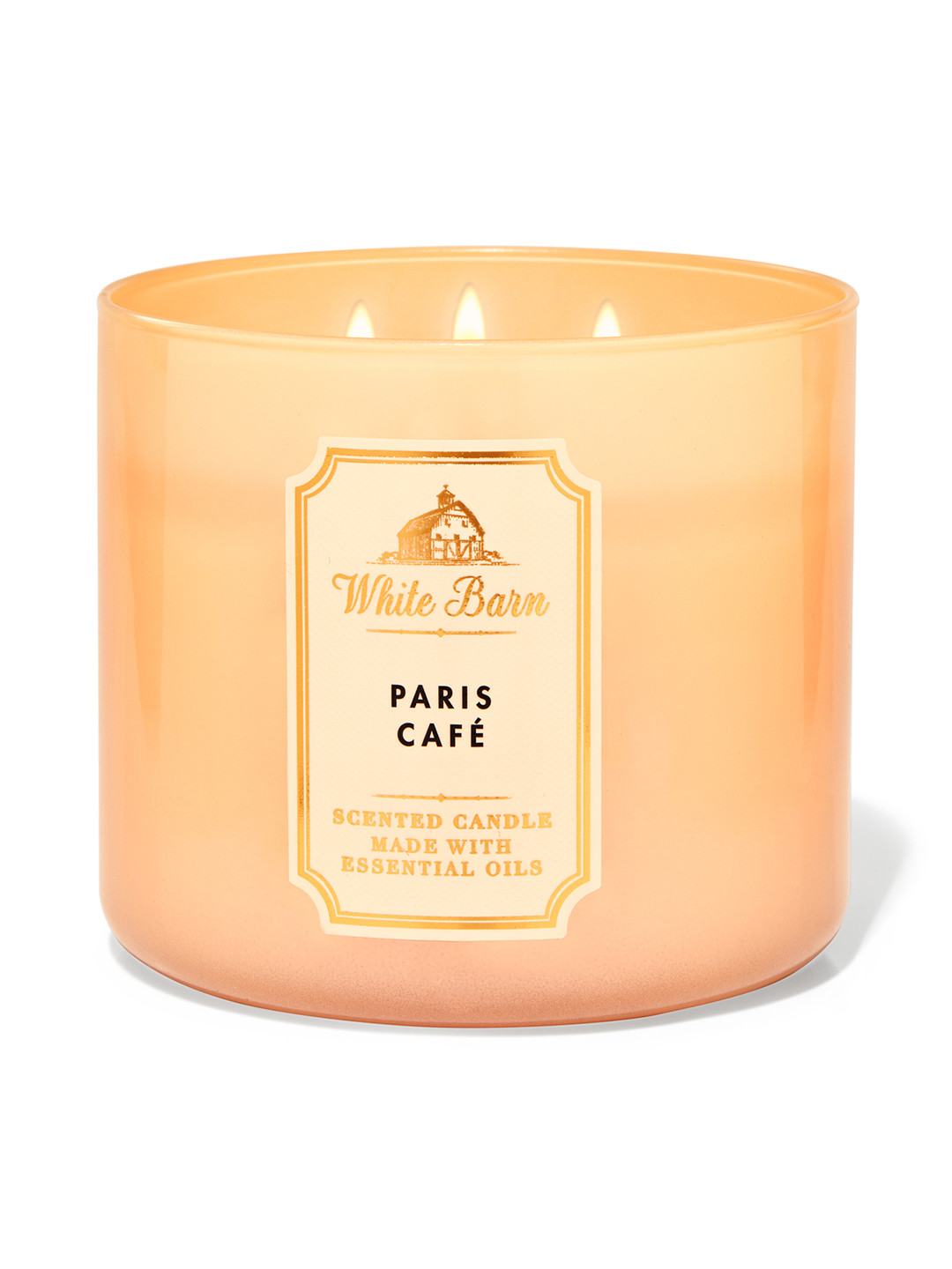 Buy Bath & Body Works White Barn Paris Cafe 3 Wick Scented Candle 411g Candles for Unisex