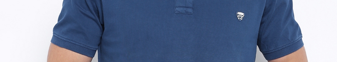 Buy John Players Jeans Blue Slim Fit Polo Pure Cotton T Shirt - Tshirts ...