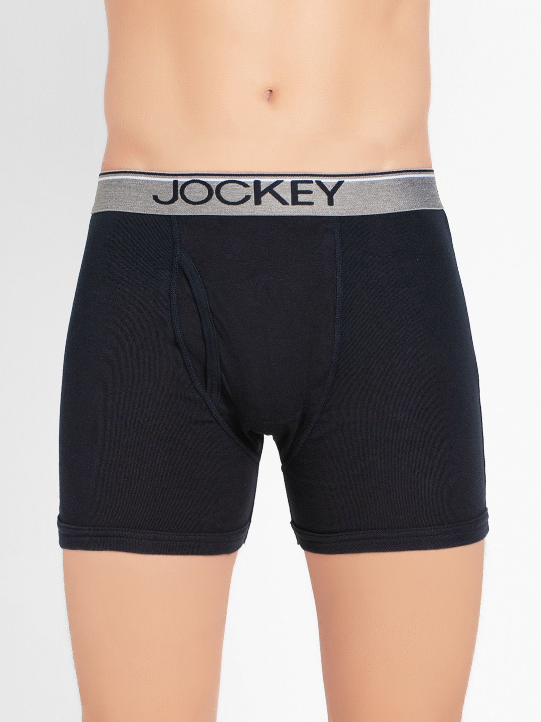 Buy Jockey Men Navy Blue Solid Boxer Briefs 8009 0101 DPNVY Briefs