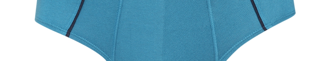 Buy Jockey Men Teal Blue Super Combed Cotton Solid Briefs US17 0101 ...
