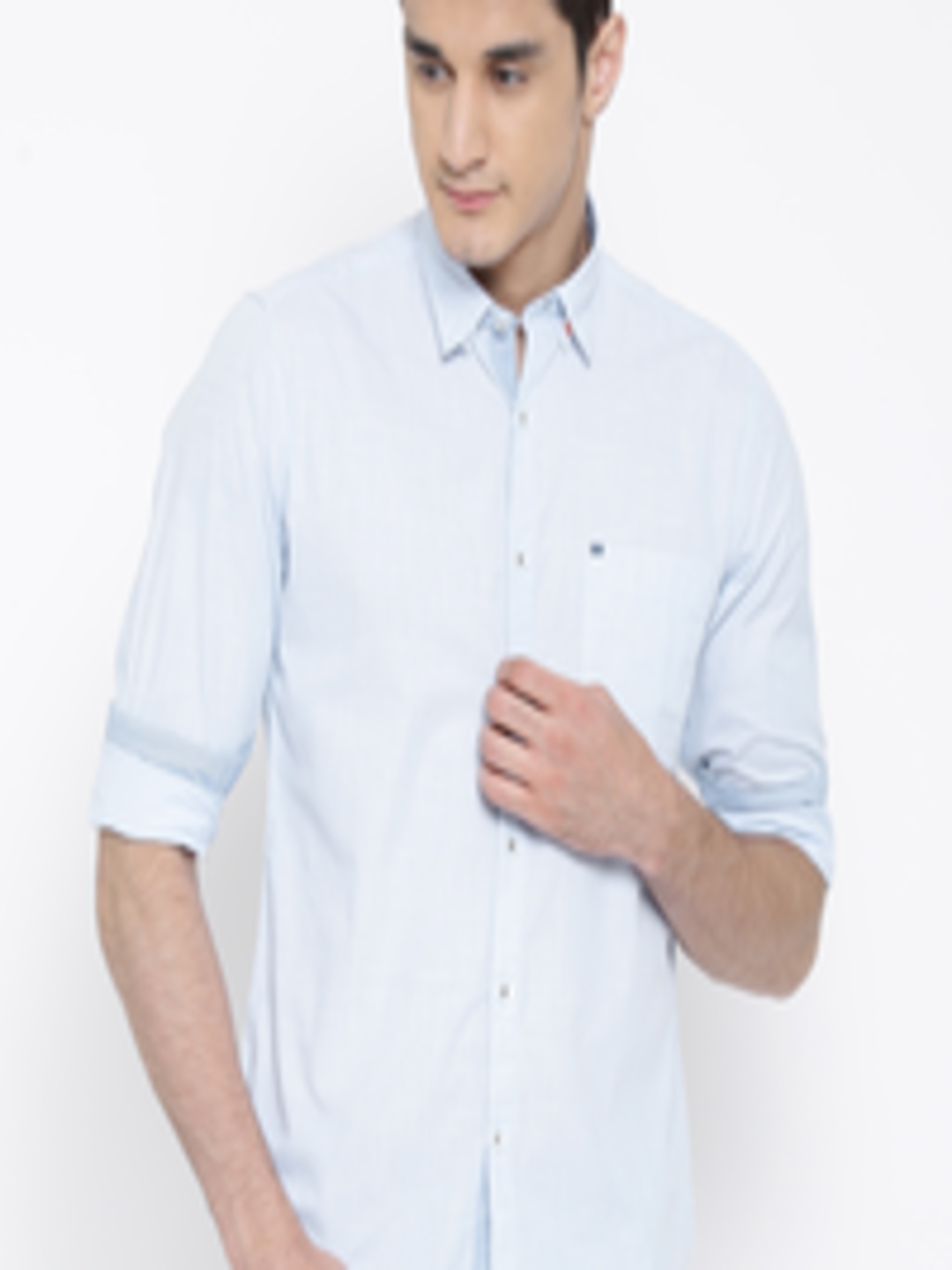 Buy Pepe Jeans Men Blue Casual Shirt - Shirts for Men 1392738 | Myntra