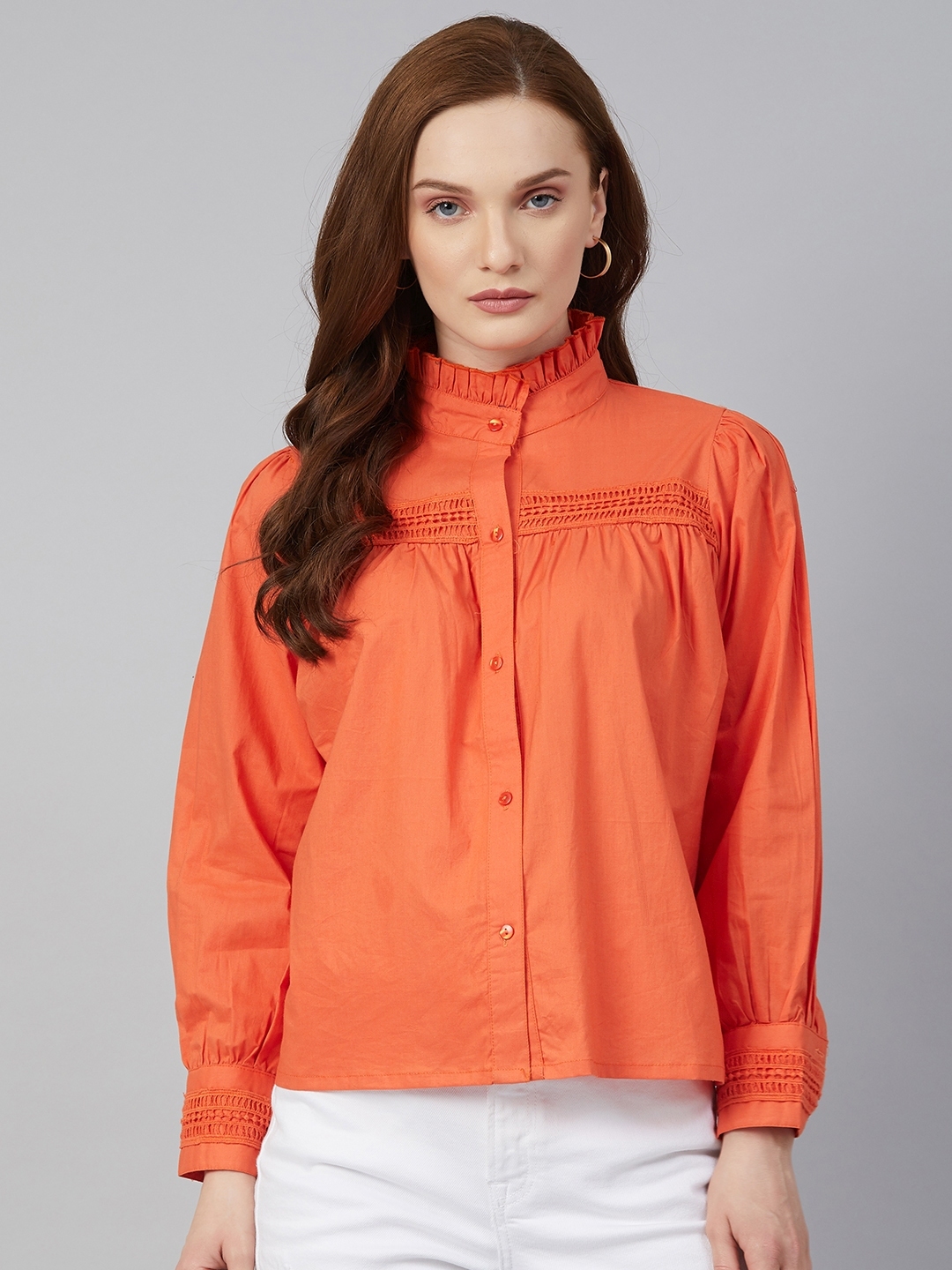 girls smocked shirt
