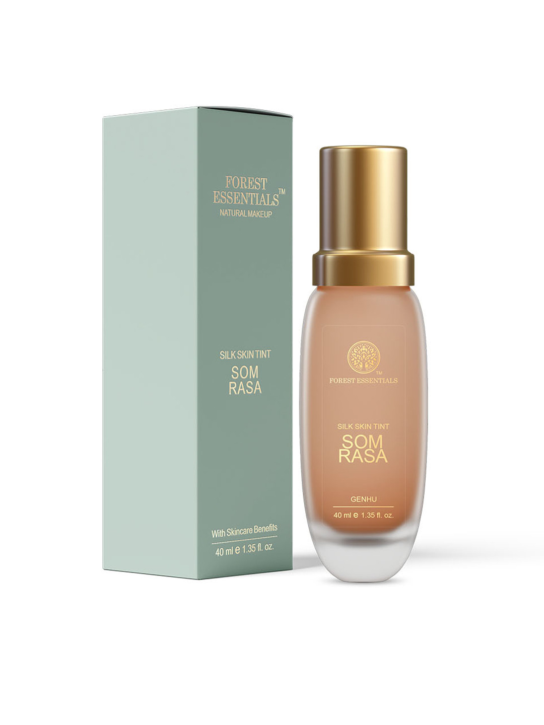 Buy Forest Essentials Som Rasa Silk Skin Tint Foundation 40ml Genhu