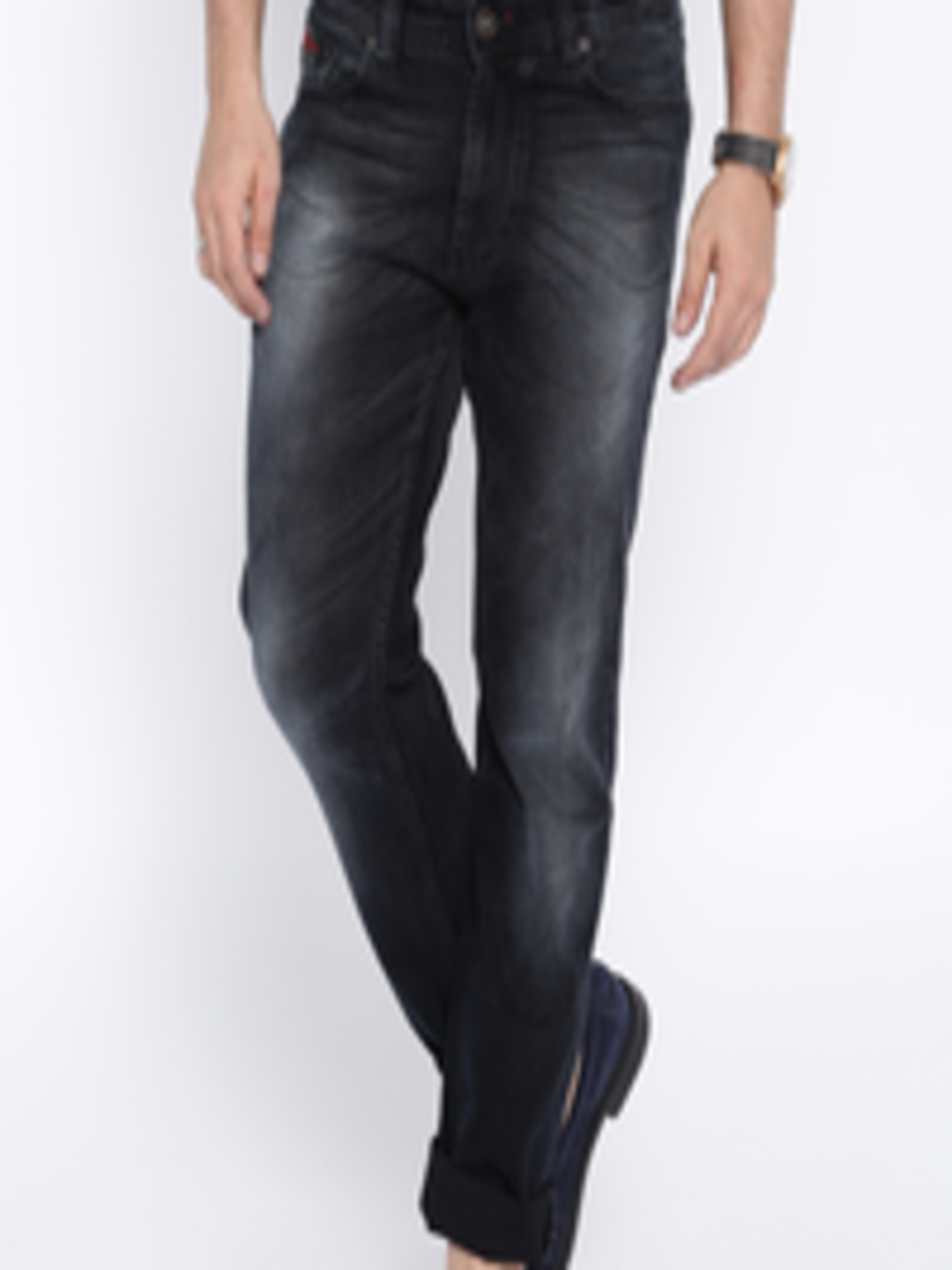 Buy Numero Uno Black Frazer Straight Fit Jeans - Jeans for Men 1395005 ...