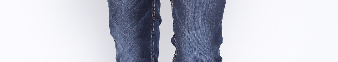 Buy SPYKAR Blue Washed Skinny Fit Jeans - Jeans for Men 1395531 | Myntra