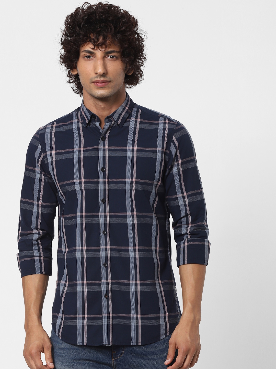 jack and jones checked shirt