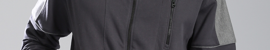 Buy HRX By Hrithik Roshan Active Grey Sweatshirt - Sweatshirts for Men ...