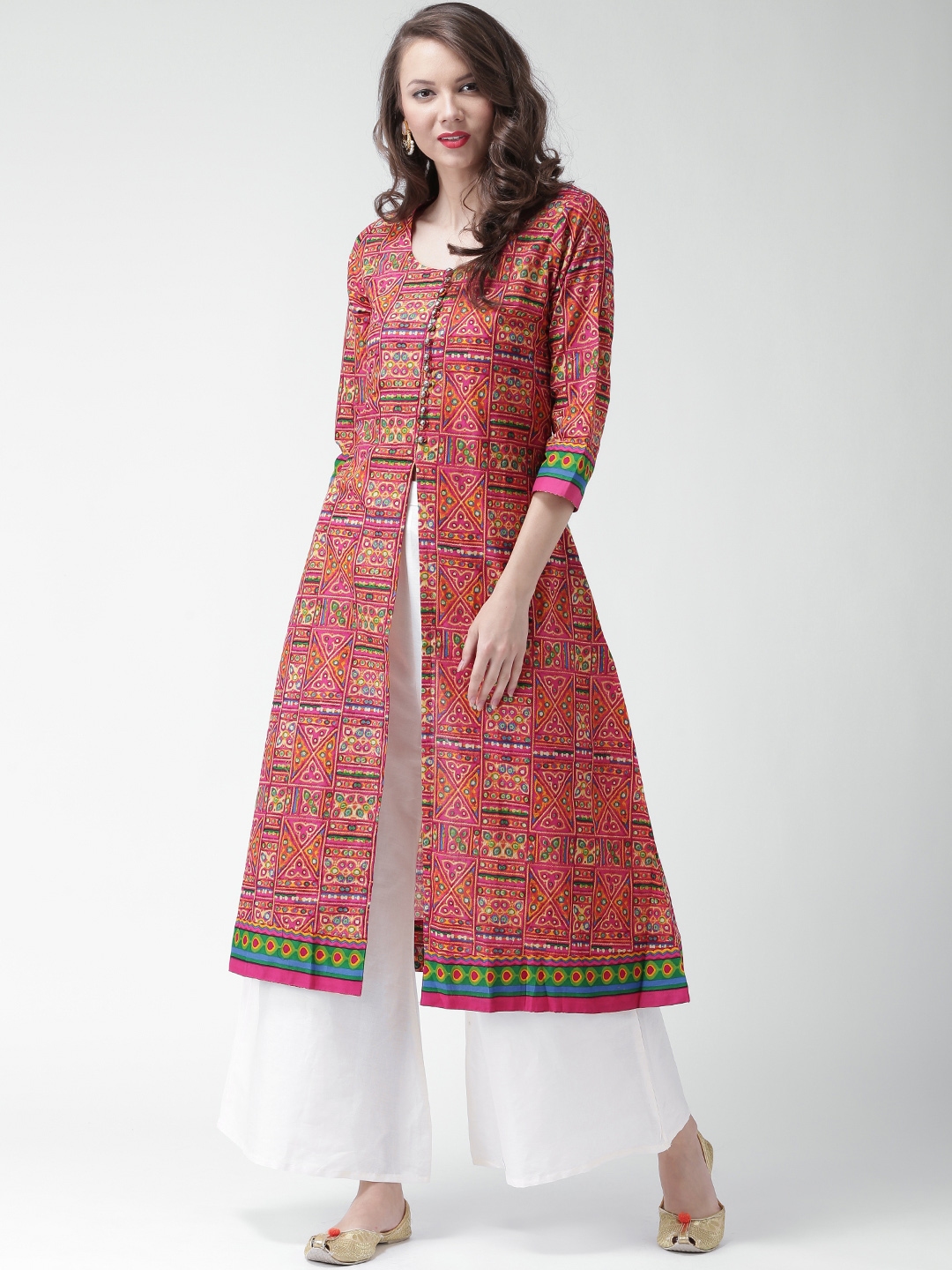 high silt long kurti