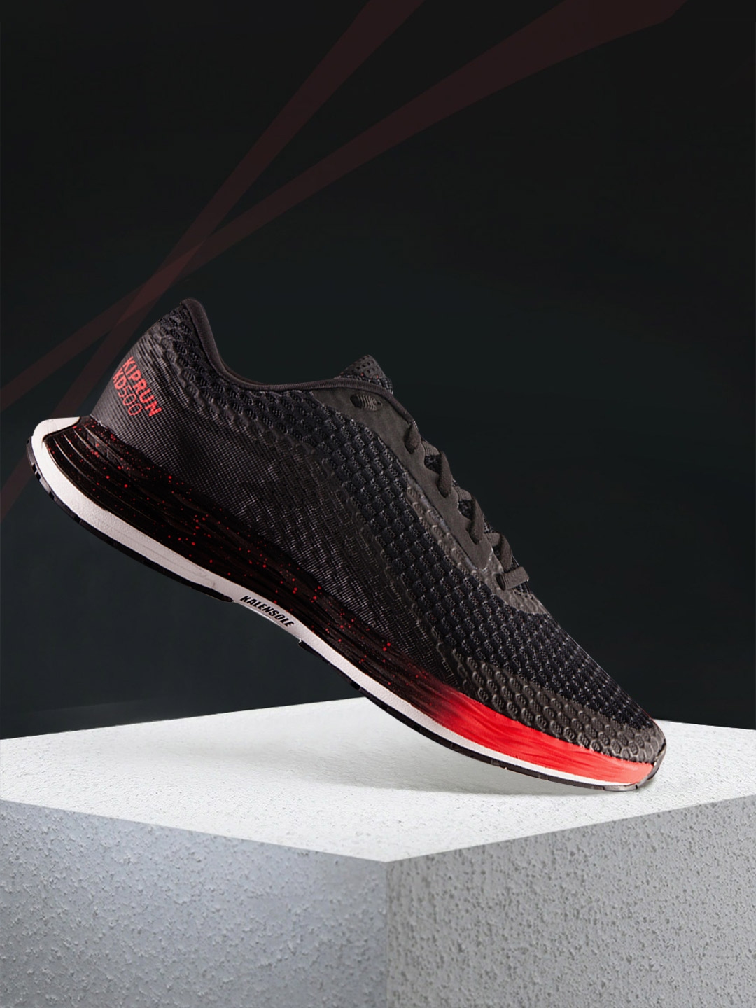 Buy KIPRUN By Decathlon Men Black Synthetic Running Shoes - Sports ...