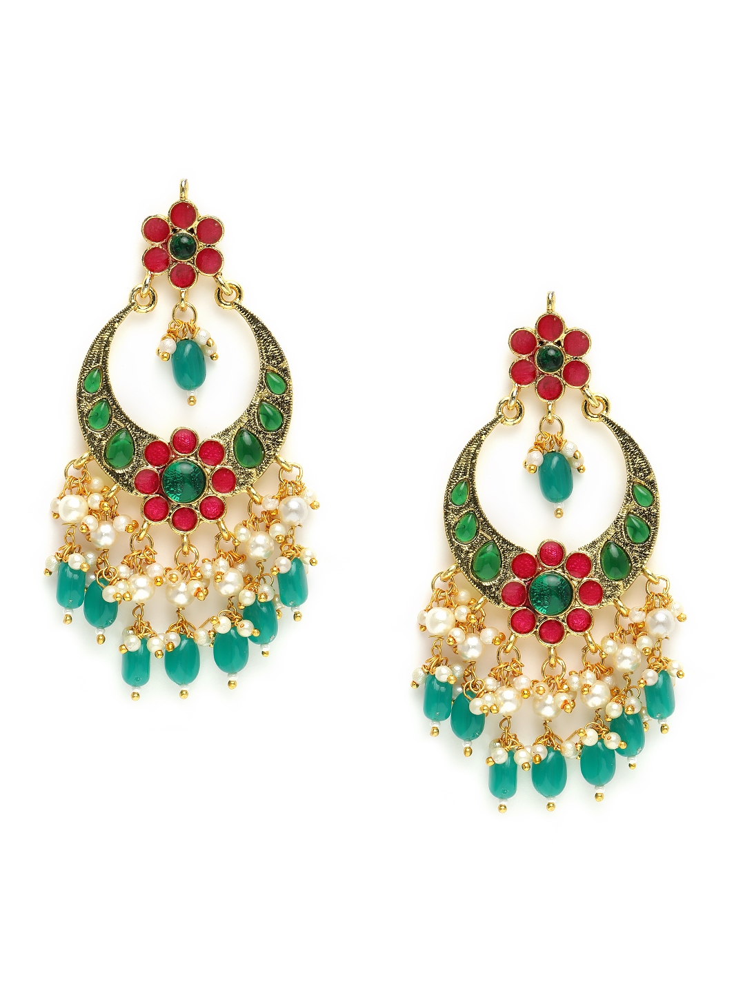 Zaveri pearls earrings