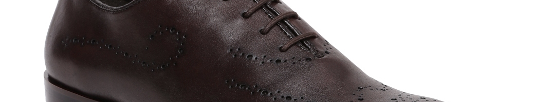 Buy Alberto Torresi Men Brown Leather Brogues - Formal Shoes for Men ...