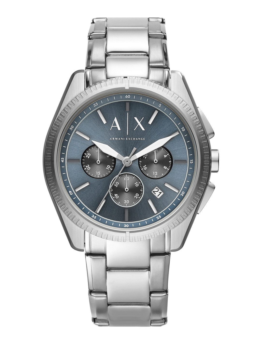 Buy Armani Exchange Men Navy Blue Chronograph Watch AX2850 - Watches ...