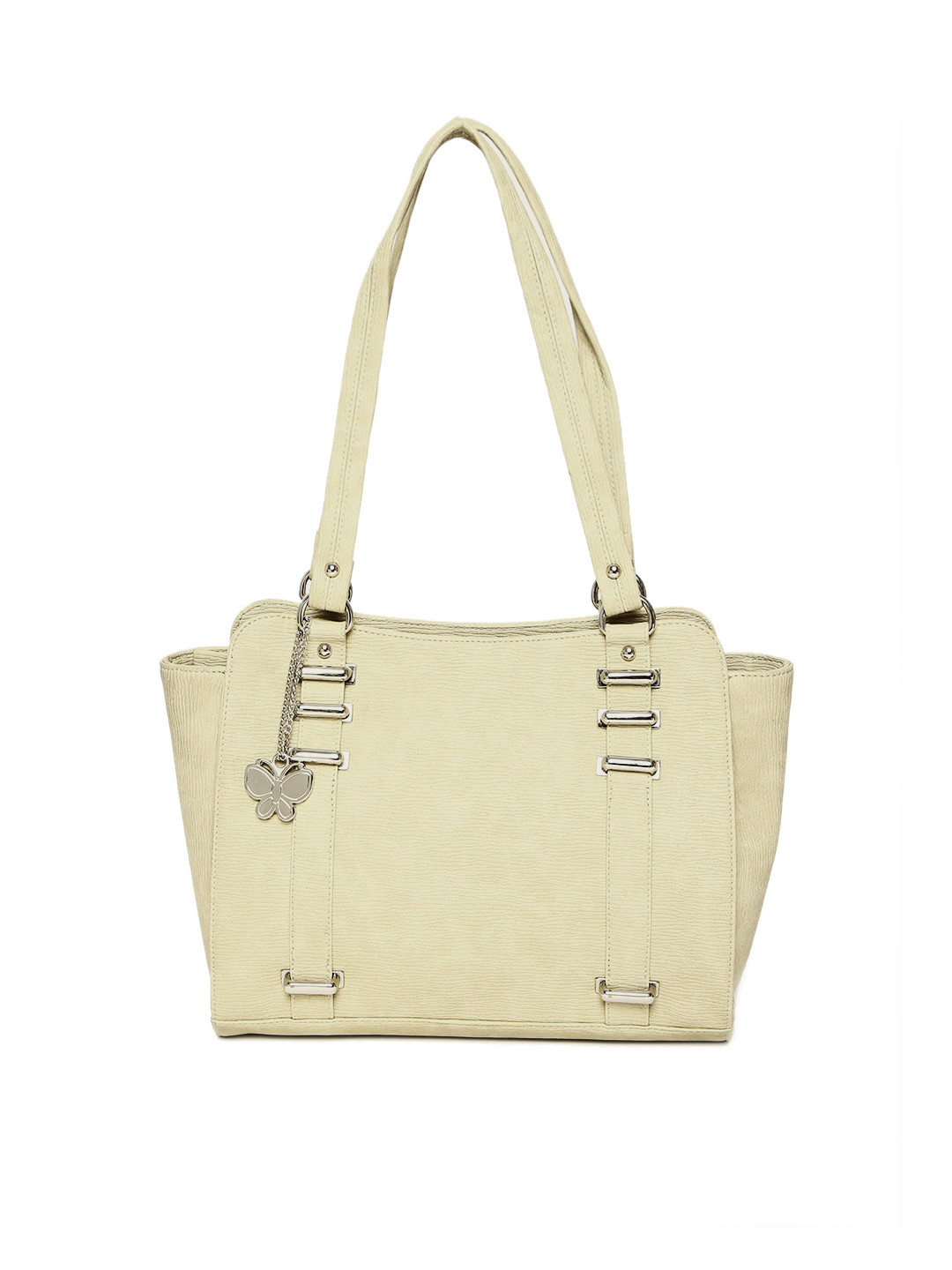 Buy Butterflies Beige Textured Shoulder Bag Handbags for Women 1403660 Myntra
