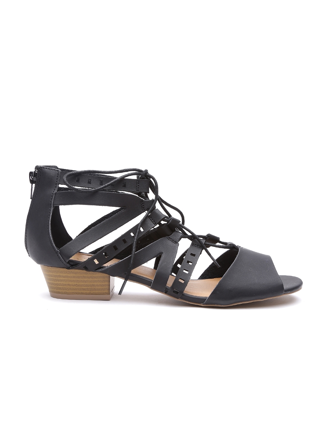 black block heels for women