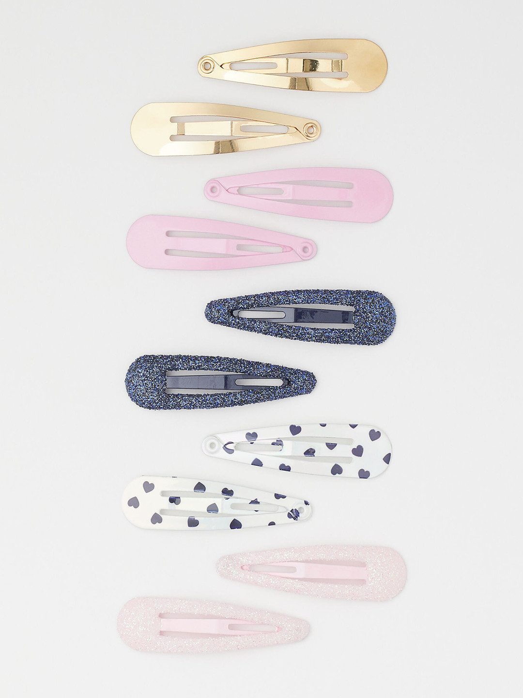 Buy H&M Girls Blue 10 Pack Hair Clips Hair Accessory for Girls