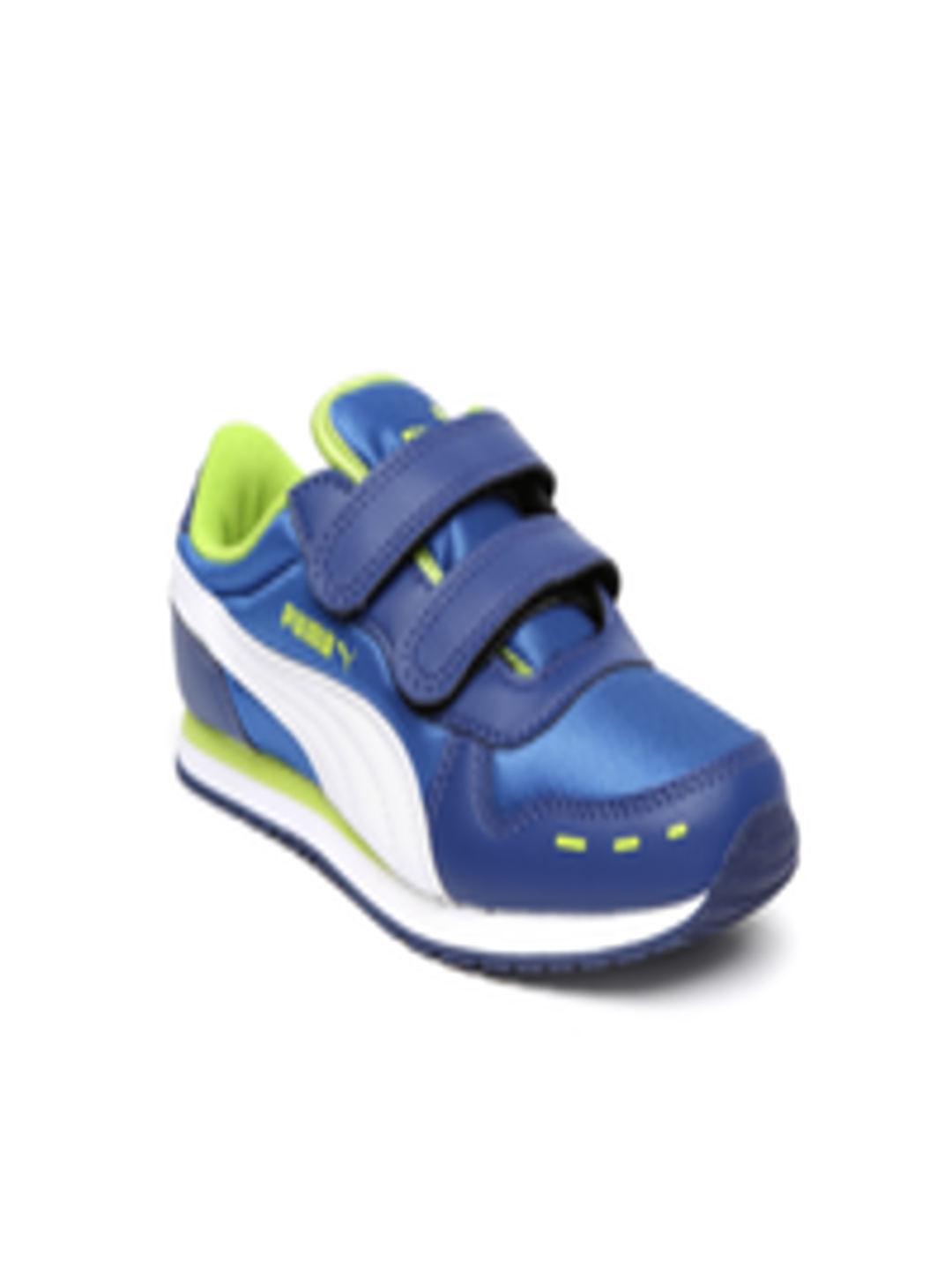 Buy PUMA Kids Blue Cabana Racer Sneakers - Casual Shoes for Unisex Kids ...