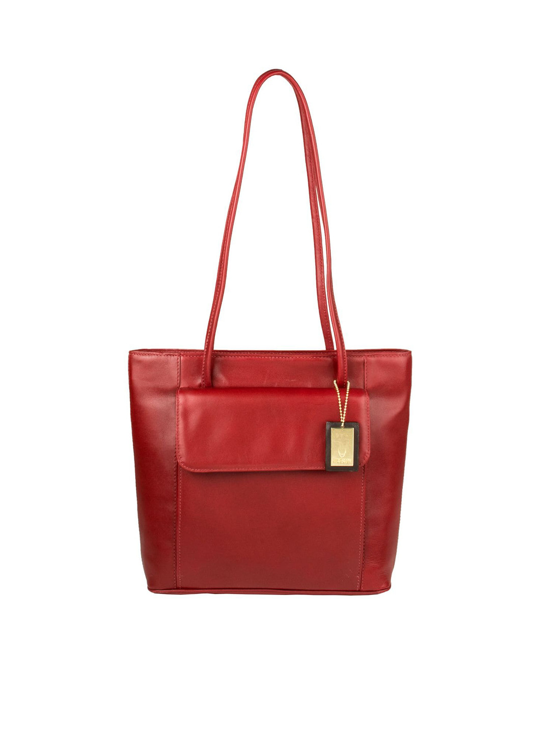 Buy Hidesign Red Solid Leather Shoulder Bag Handbags for Women