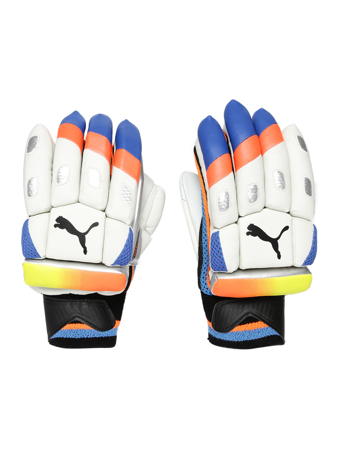 Buy PUMA Boys White & Blue EvoSPEED Left Handed Batting Gloves Sports