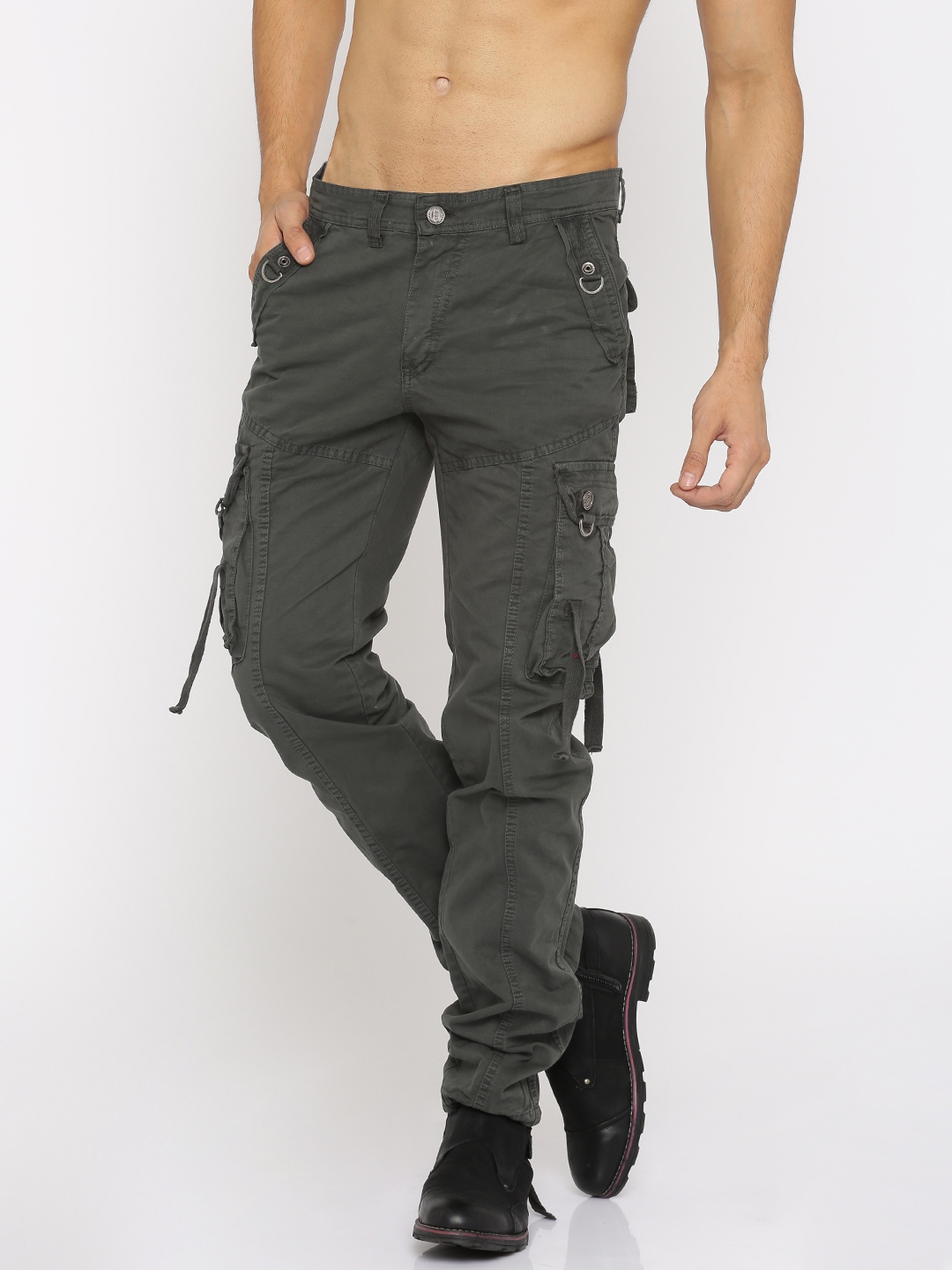 charcoal cargos