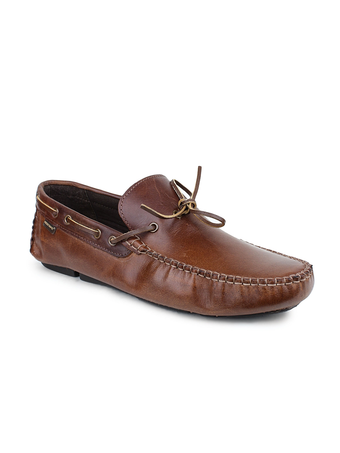 Buy Red Tape Men Brown Leather Boat Shoes - Casual Shoes for Men ...