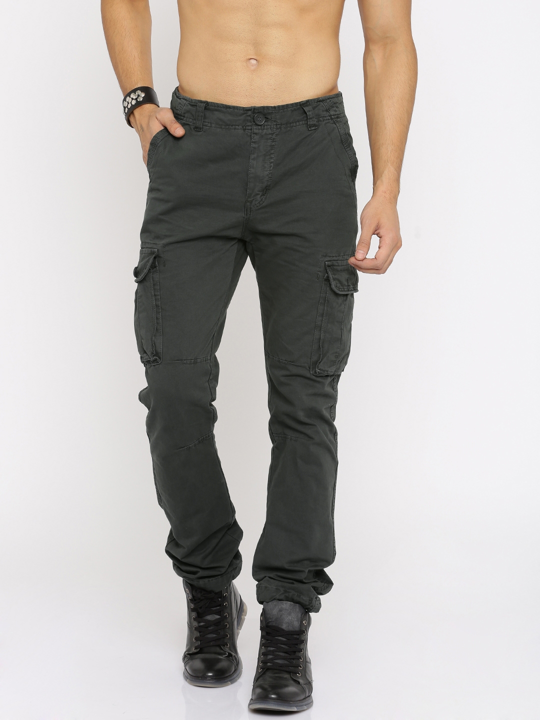 charcoal cargos