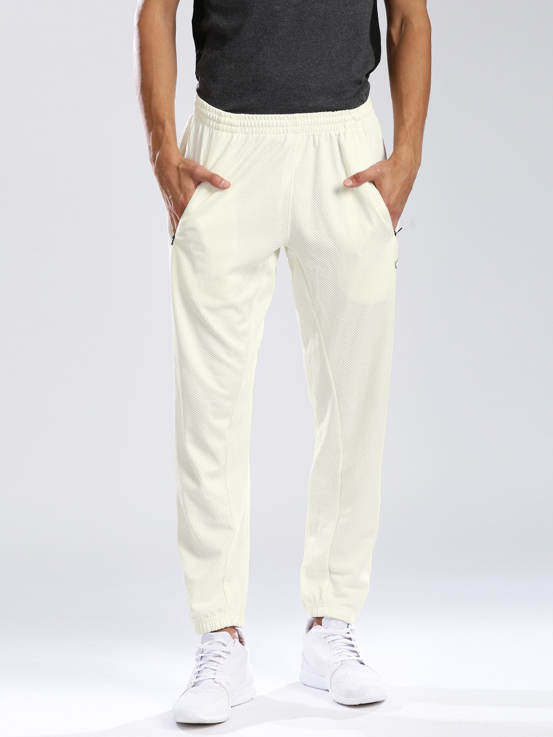 patterned track pants