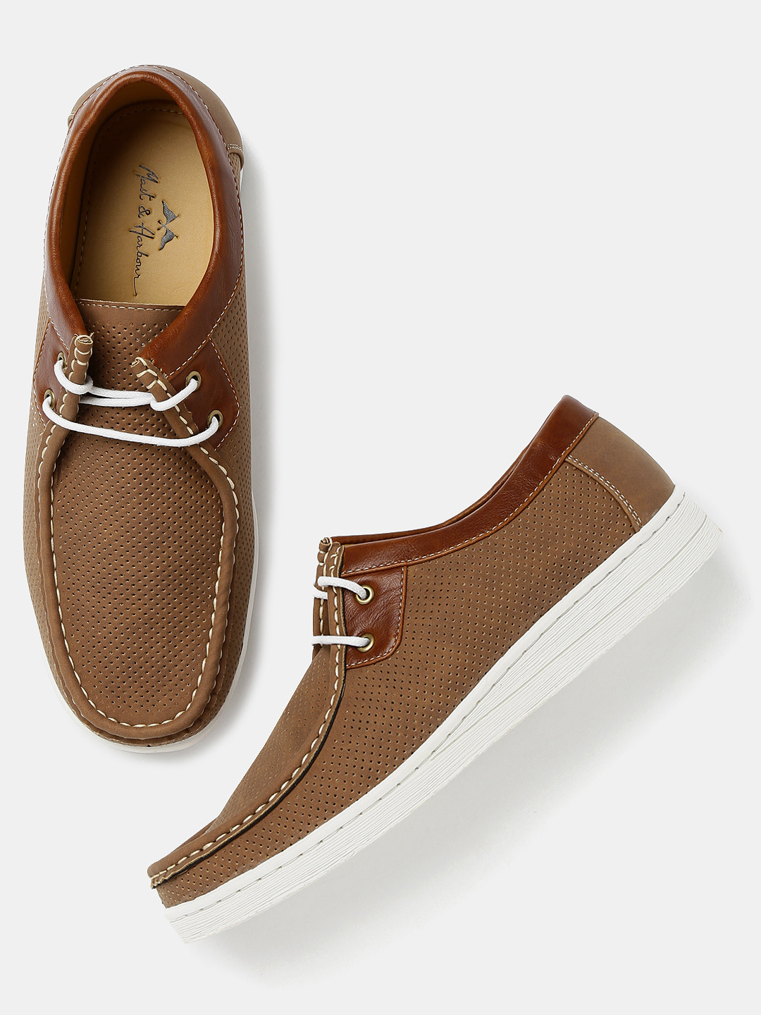 Buy Mast & Harbour Men Brown Casual Shoes Casual Shoes for Men