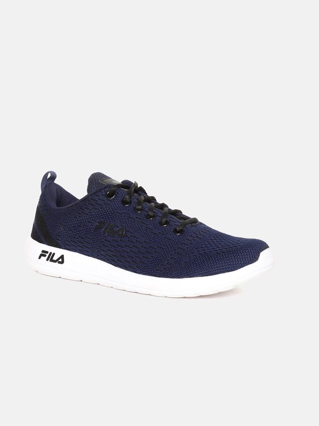 Buy FILA Men Navy Blue Mesh Running Shoes - Sports Shoes for Men ...