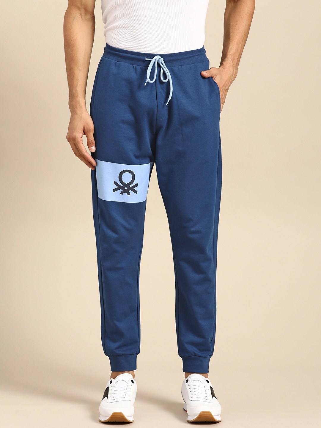 benetton track pants