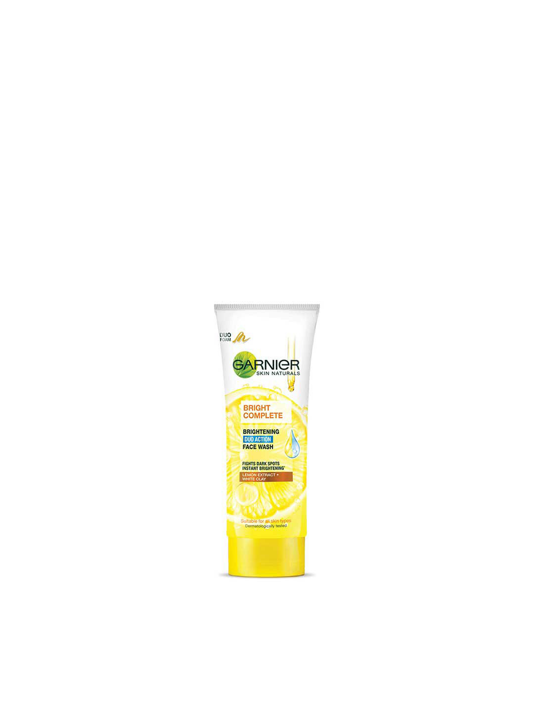Buy Garnier Bright Complete Brightening Duo Action Face Wash 100 G Face Wash And Cleanser for