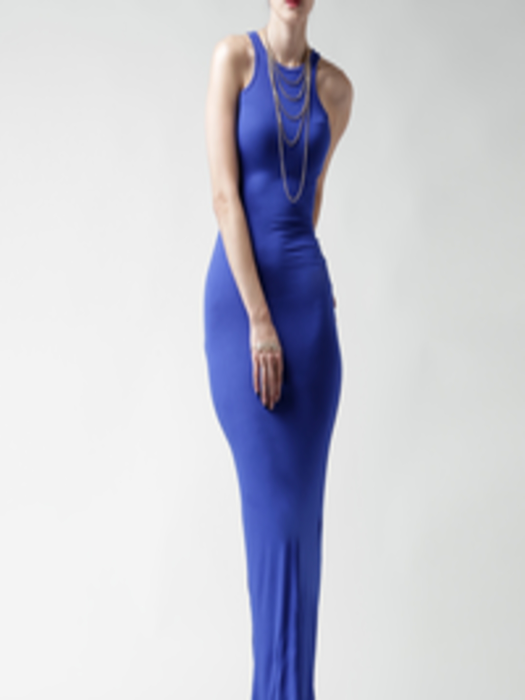 Buy Boohoo Blue Maxi Dress - Dresses for Women 1415208 | Myntra