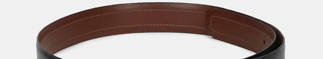 Buy Arrow Men Black Reversible Leather Belt - Belts for Men 14156158 ...